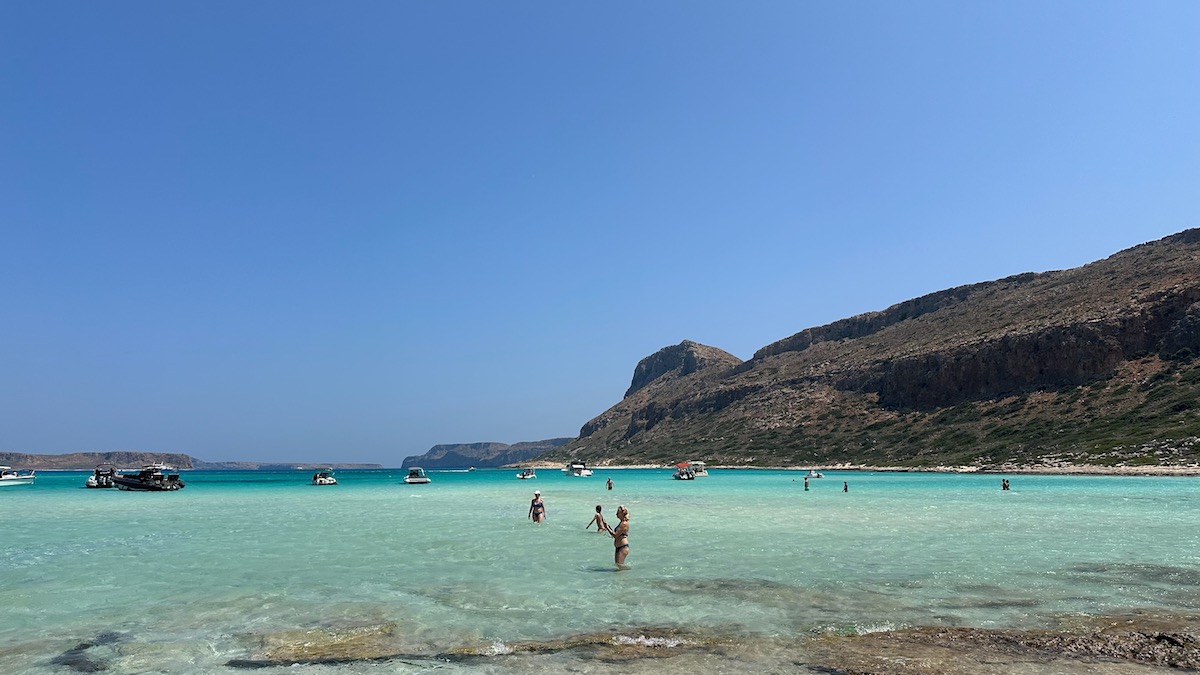 Breathtaking Balos Beach and Lagoon in Crete Greece